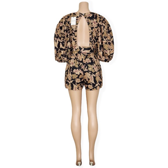 AMALIE THE LABEL x SHOWPO Emerita Playsuit, Kora Print, 10 (US) - Picture 7 of 8